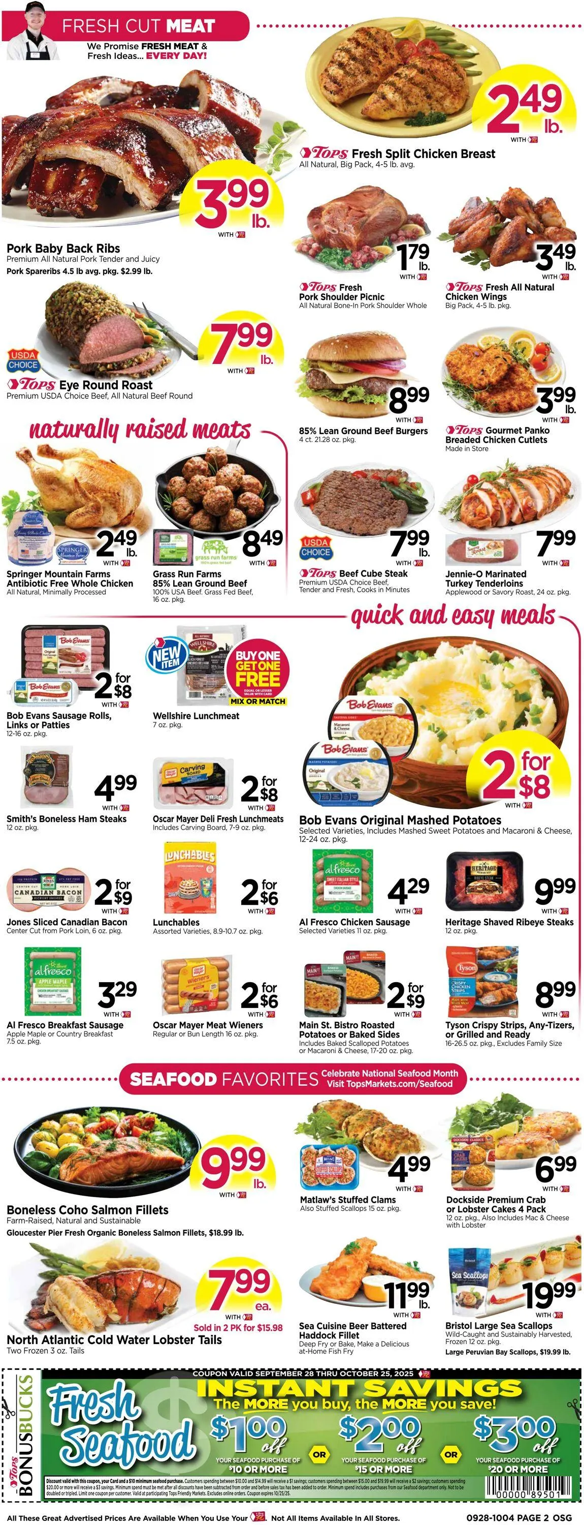 Weekly ad Tops Friendly Markets from September 28 to October 4 2025 - Page 4