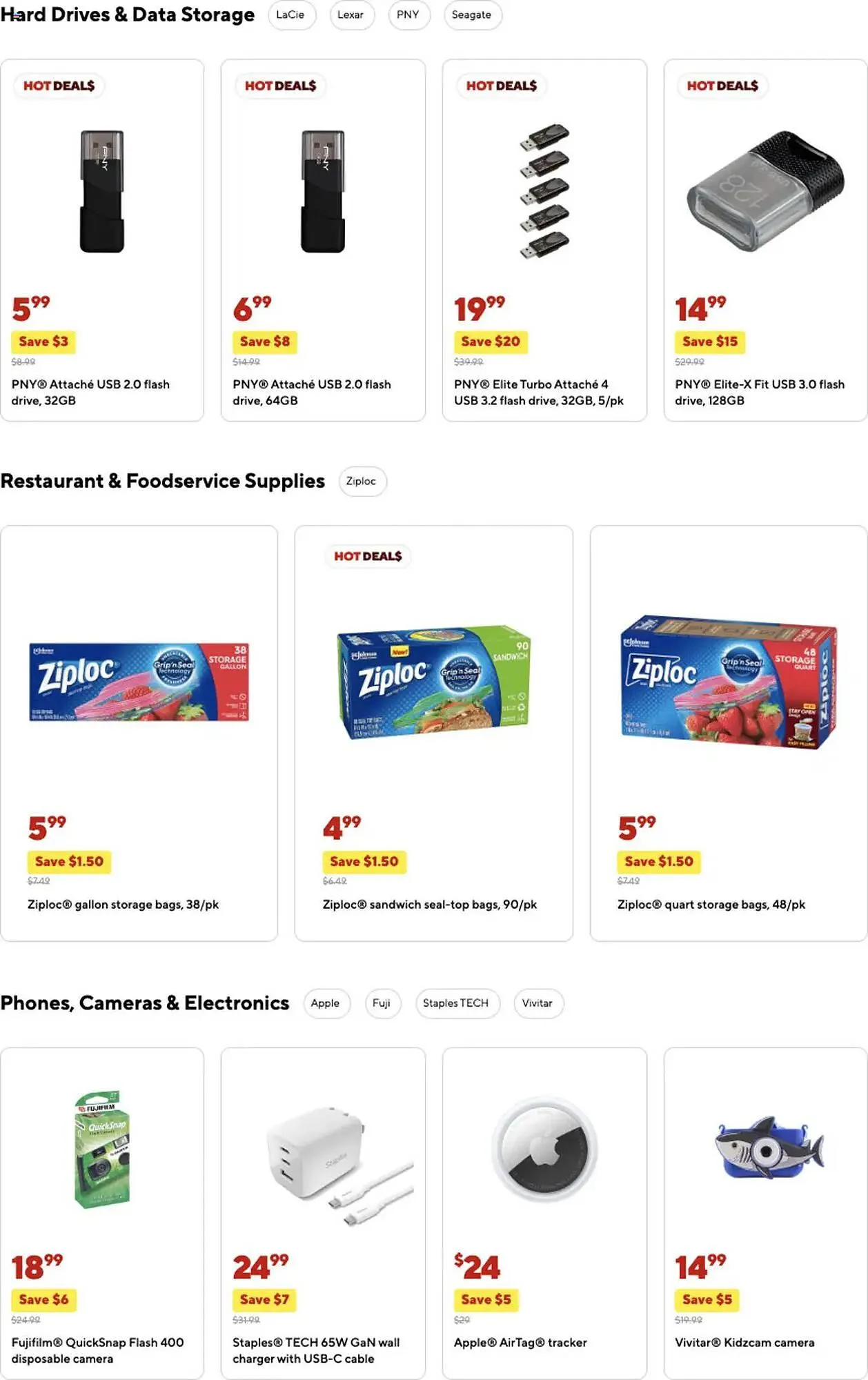 Weekly ad Staples Weekly Ad from August 3 to August 10 2025 - Page 2