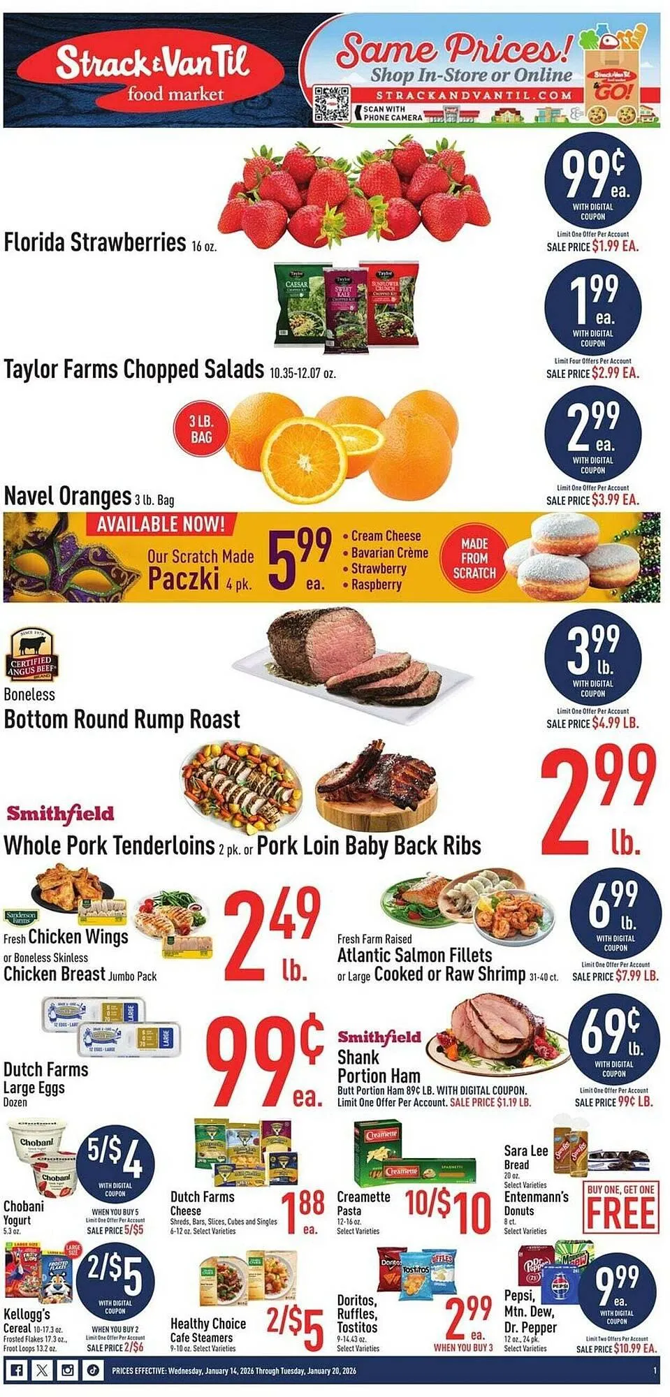 Weekly ad Strack & Van Til weekly ad from January 14 to January 20 2026 - Page 1