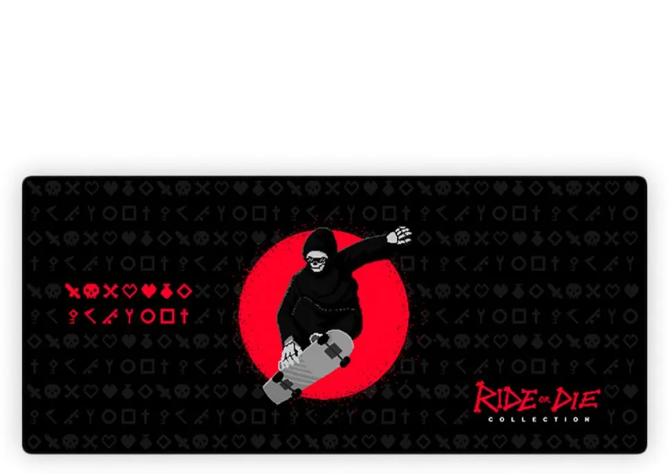 Ride or Die - Deskpad XL Black
