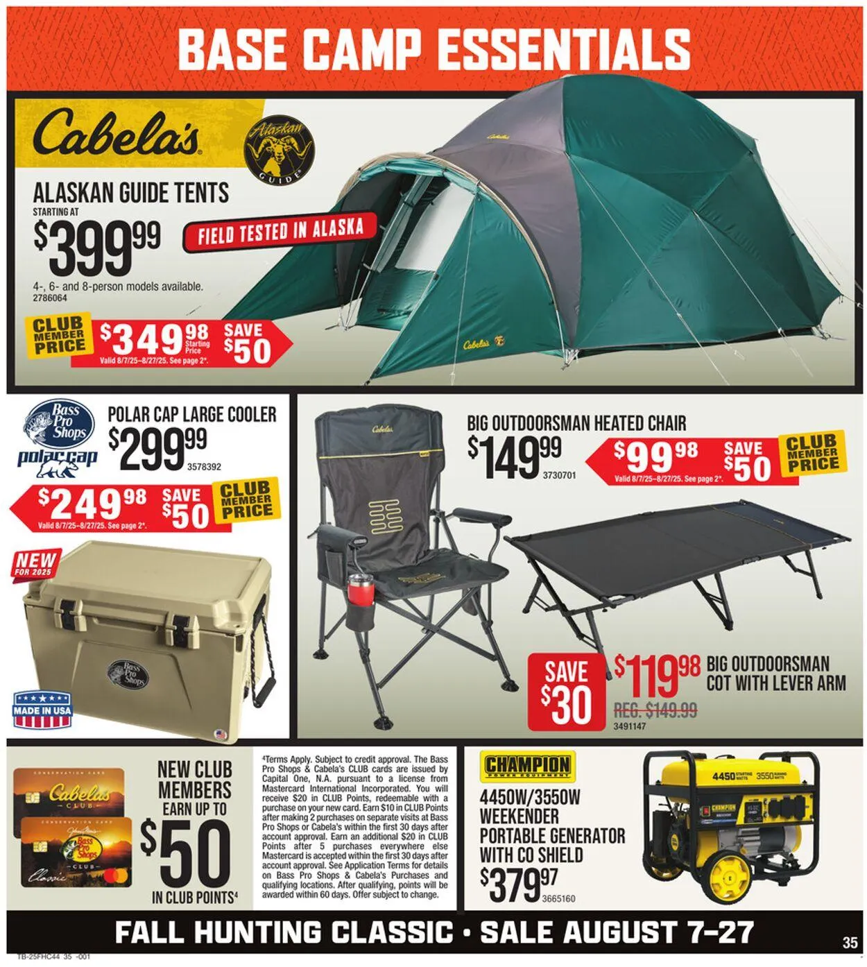 Weekly ad Bass Pro Current weekly ad from August 7 to August 27 2025 - Page 35