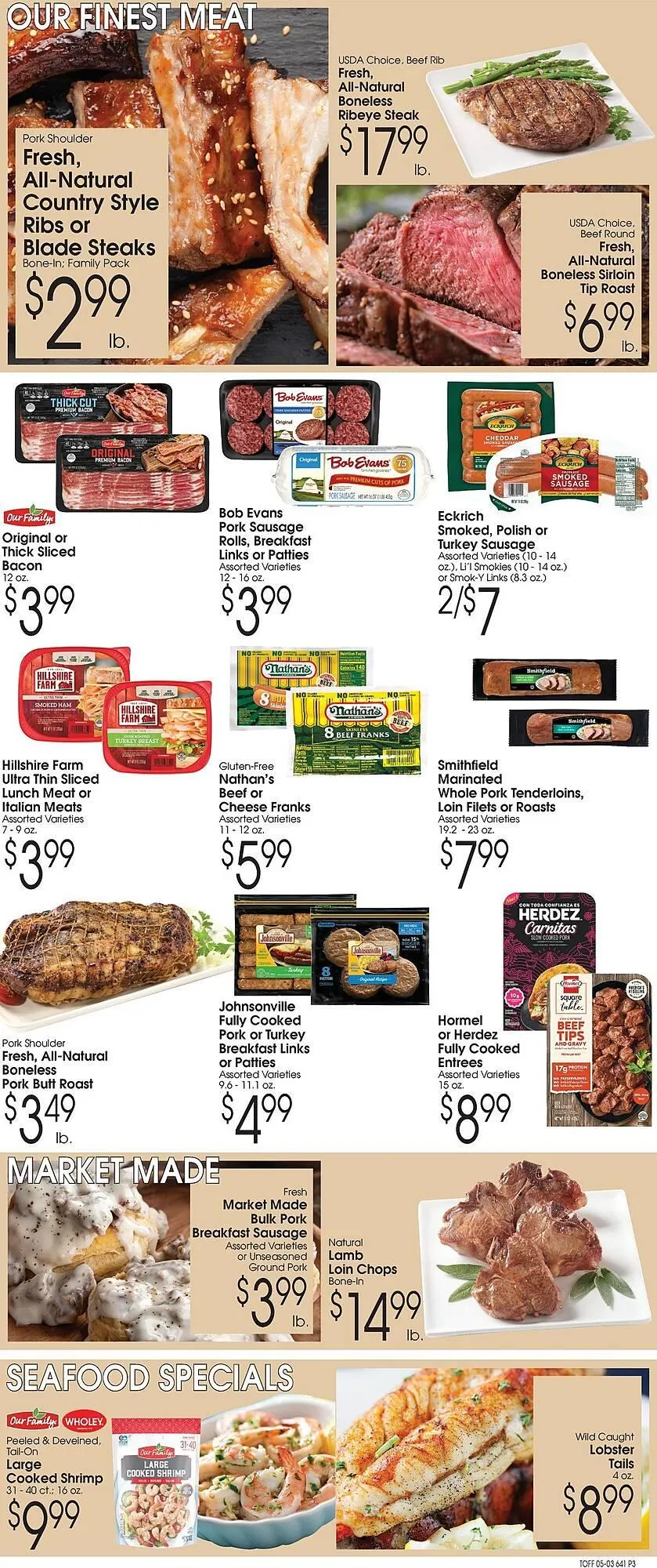 Weekly promotion Family Fare weekly ad spanning from May 3 to May 9 2026 - Page 3 for Catalogue 365