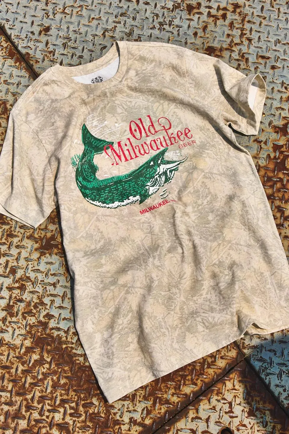 Old Milwaukee Fishing Graphic Tee