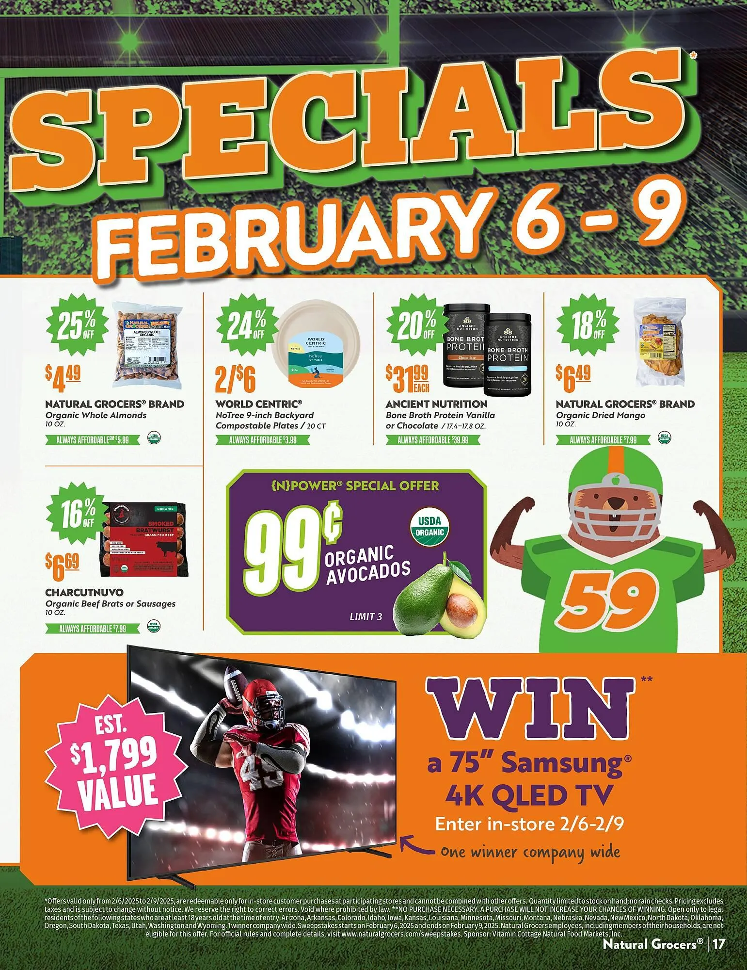 Weekly ad Natural Grocers ad from January 24 to February 22 2025 - Page 16