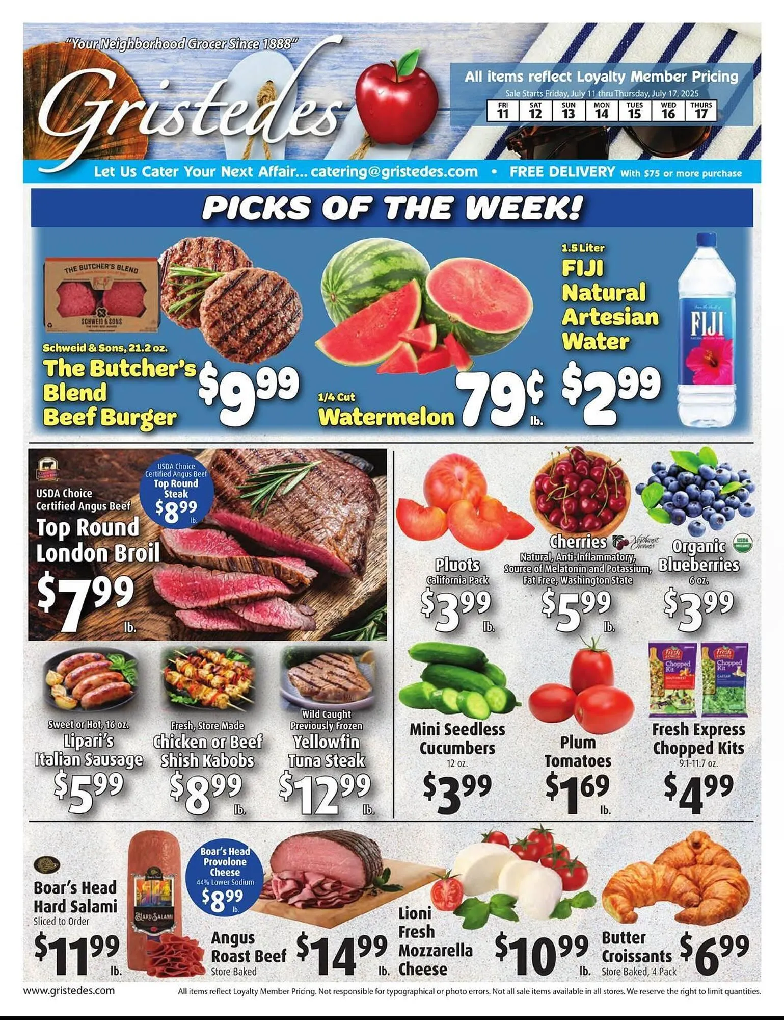 Gristedes Weekly Ad - 1