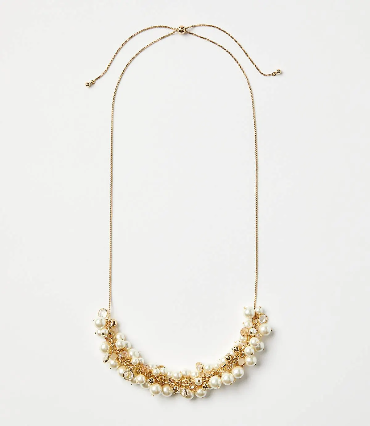 Pearlized Torsade Statement Necklace
