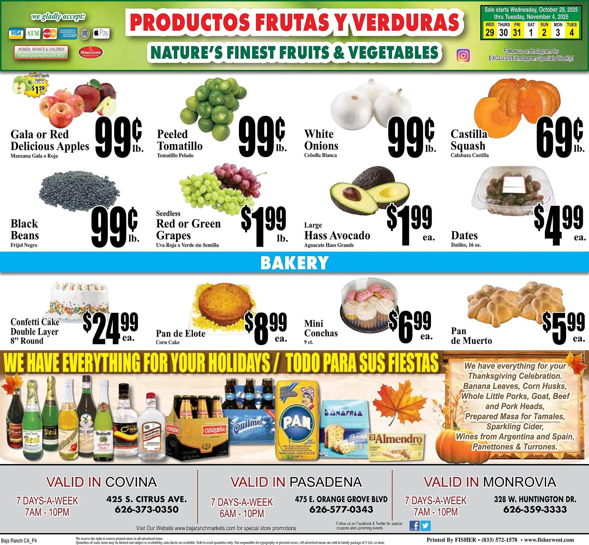 Weekly ad Baja Ranch weekly ad from October 29 to November 4 2025 - Page 4