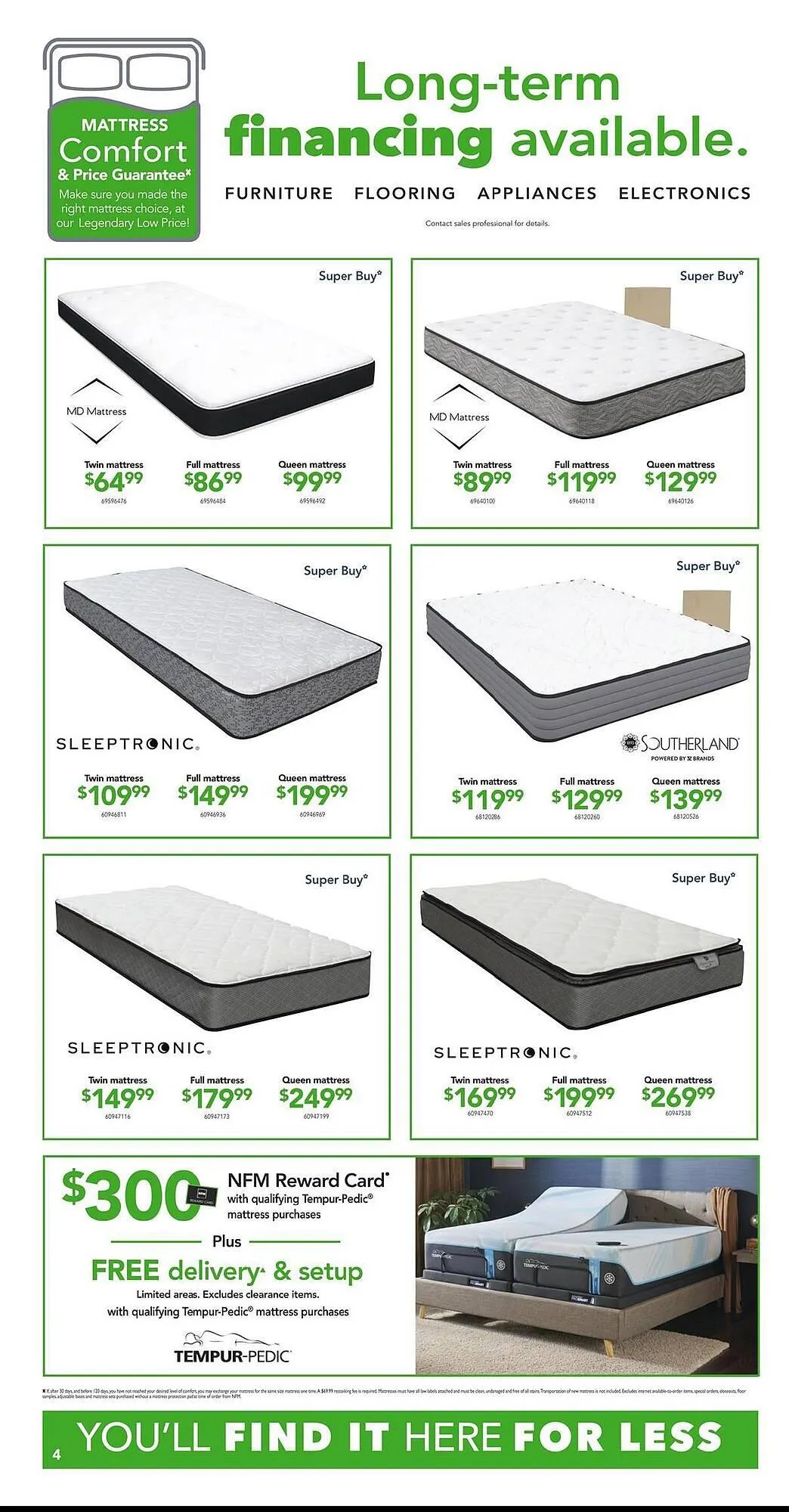 Weekly ad Nebraska Furniture Mart weekly ad from April 29 to May 5 2026 - Page 4
