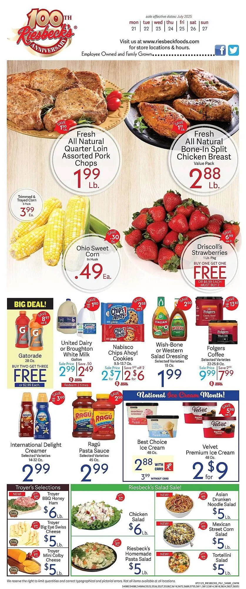 Riesbeck Weekly Ad - 1