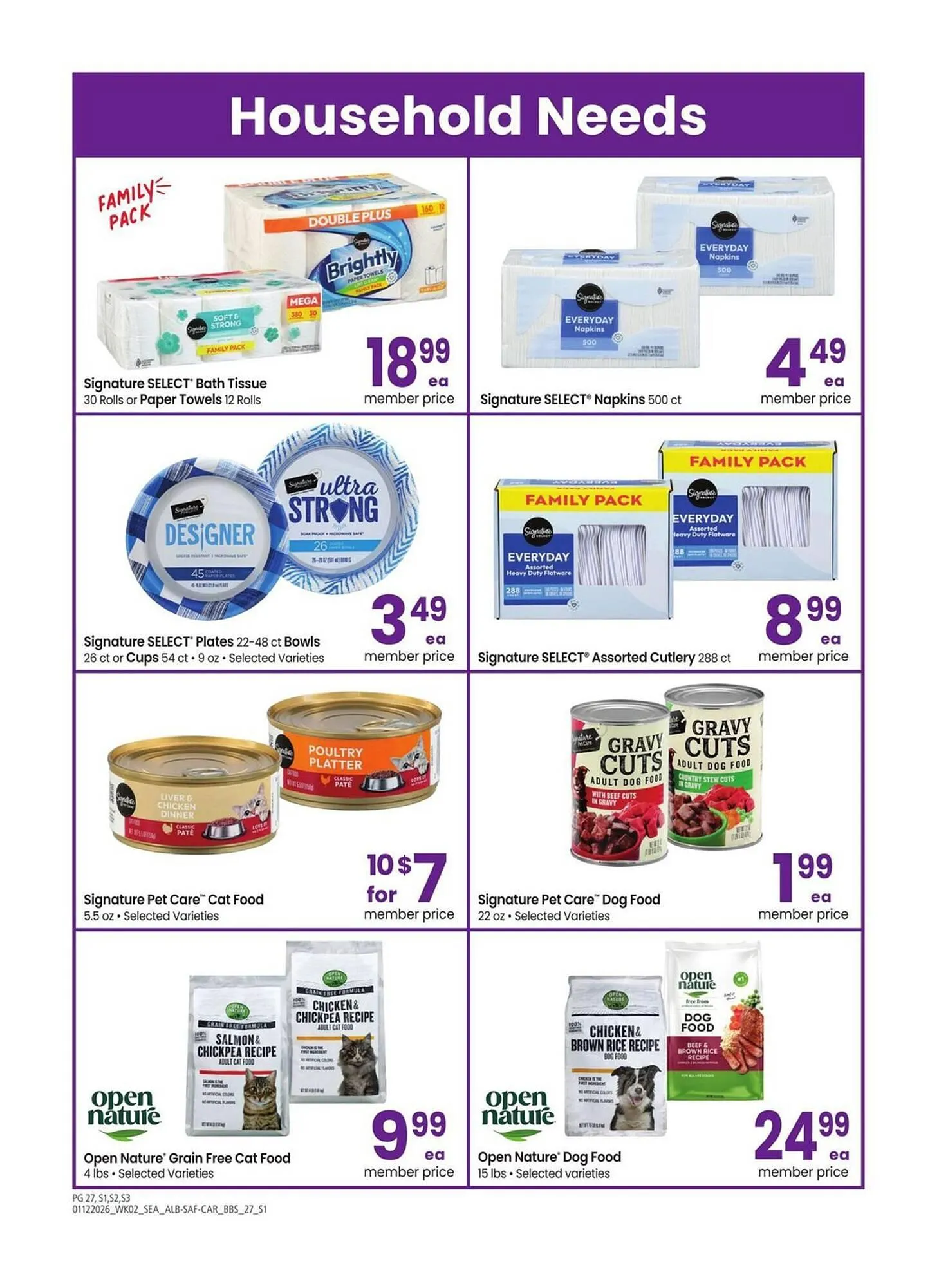 Weekly ad Albertsons weekly ad from January 12 to February 1 2026 - Page 27