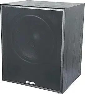 Rockville Rock Shaker 15" Powered Subwoofer, 1000W Peak / 500W RMS, Class-D, MDF Enclosure, RCA, Speaker Inputs, Phase & Crossover Control, Black, for Home Theater & Studio