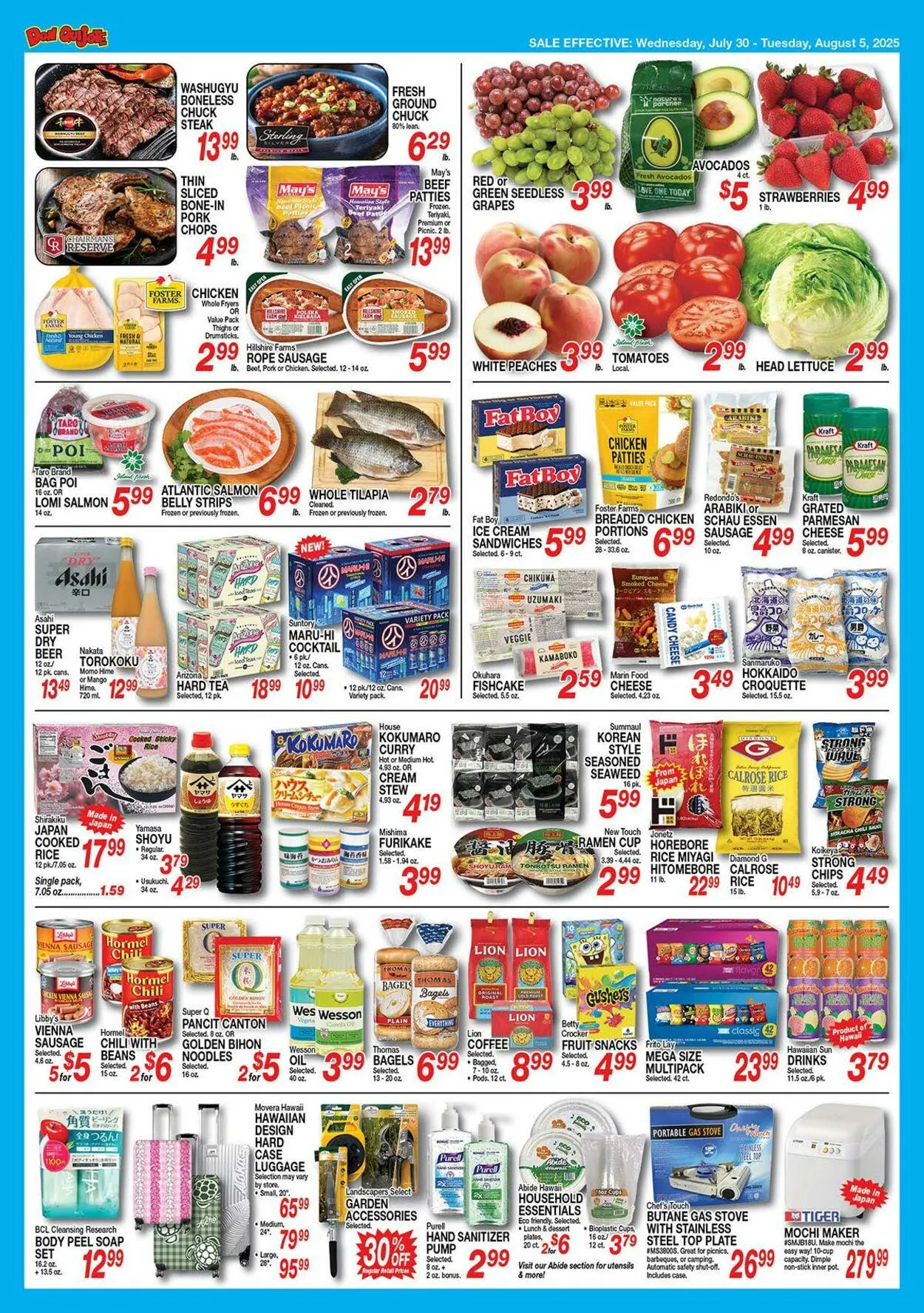 Weekly ad Don Quijote Hawaii from July 30 to August 5 2025 - Page 2