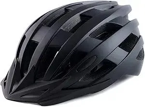 Adult Bike Helmets, Adjustable Mens Womens Bicycle Helmet, Lightweight Road Mountain Cycling Safety Sports Helmets with Detachable Visor