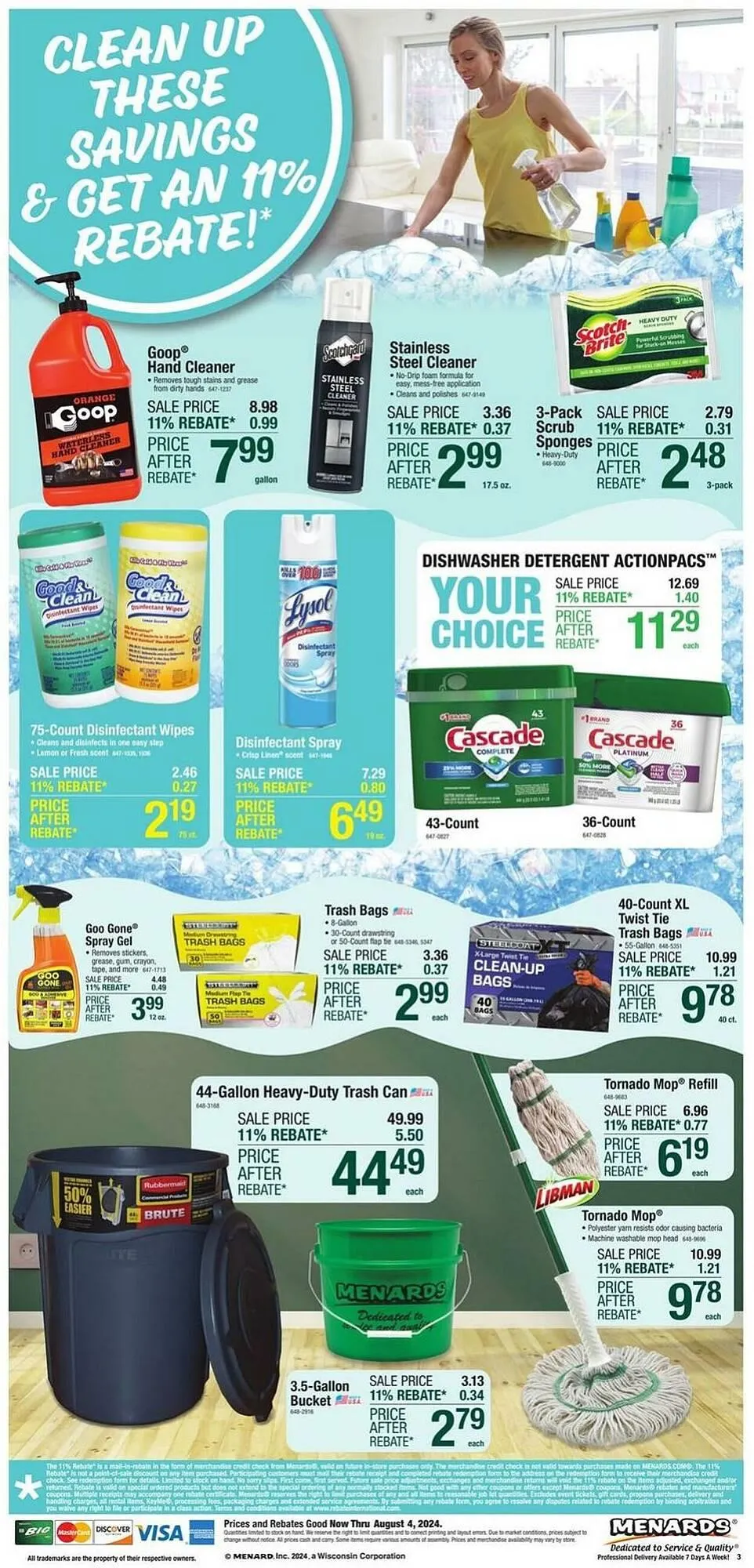 Weekly ad Menards Weekly Ad from July 24 to August 4 2024 - Page 3