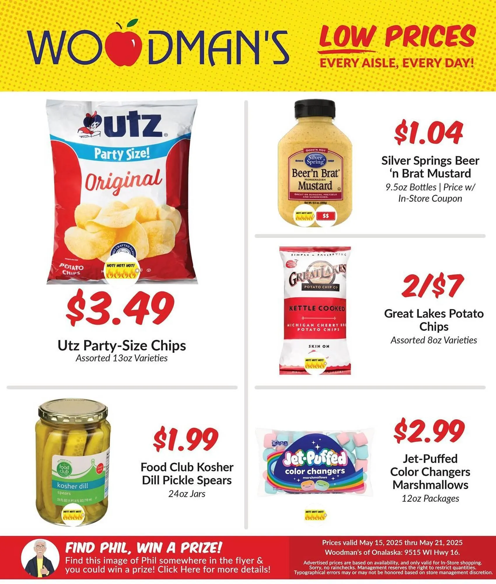 Weekly ad Woodman's Weekly Ad from May 16 to May 22 2025 - Page 1