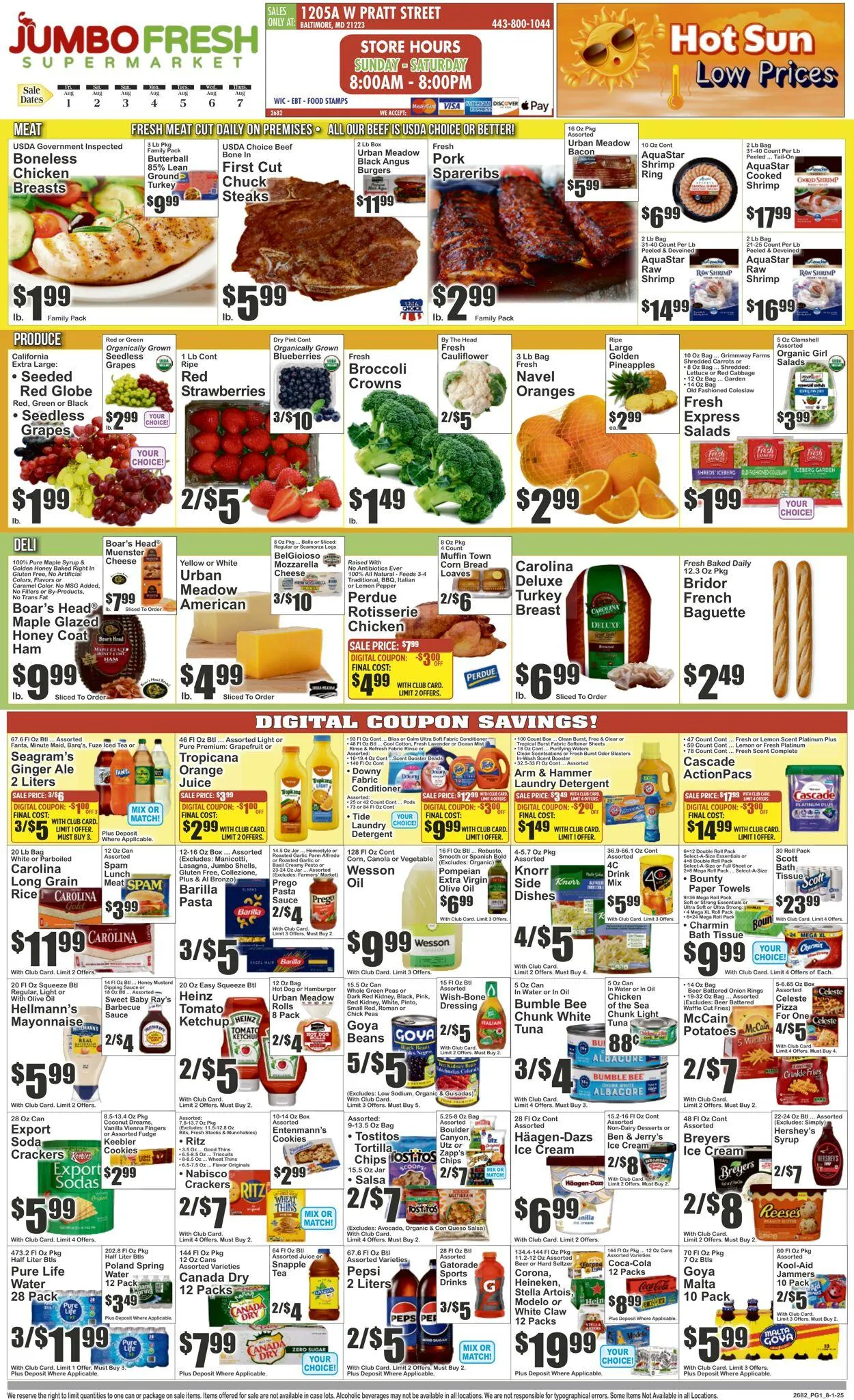 Weekly ad Key Food Current weekly ad from August 1 to August 7 2025 - Page 1