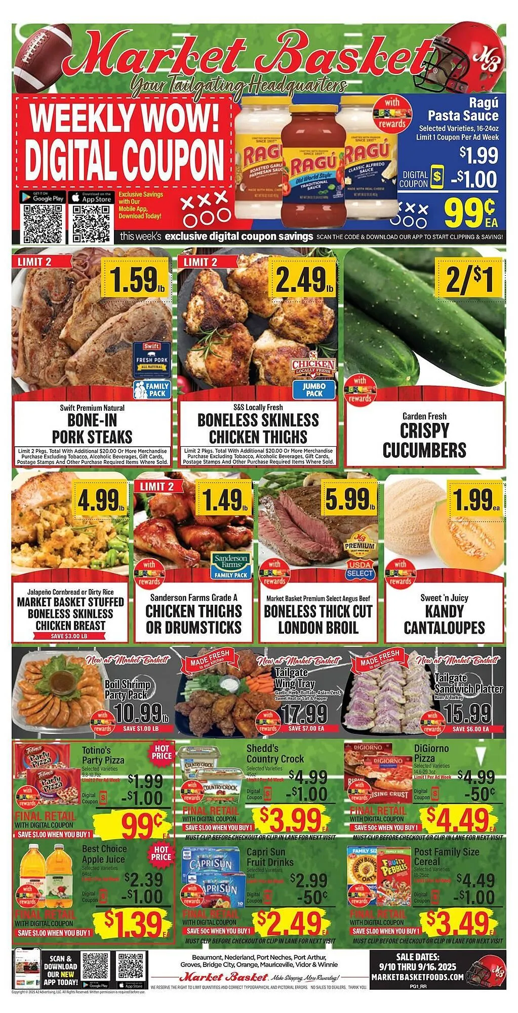 Weekly ad Market Basket weekly ad from September 18 to September 18 2025 - Page 1