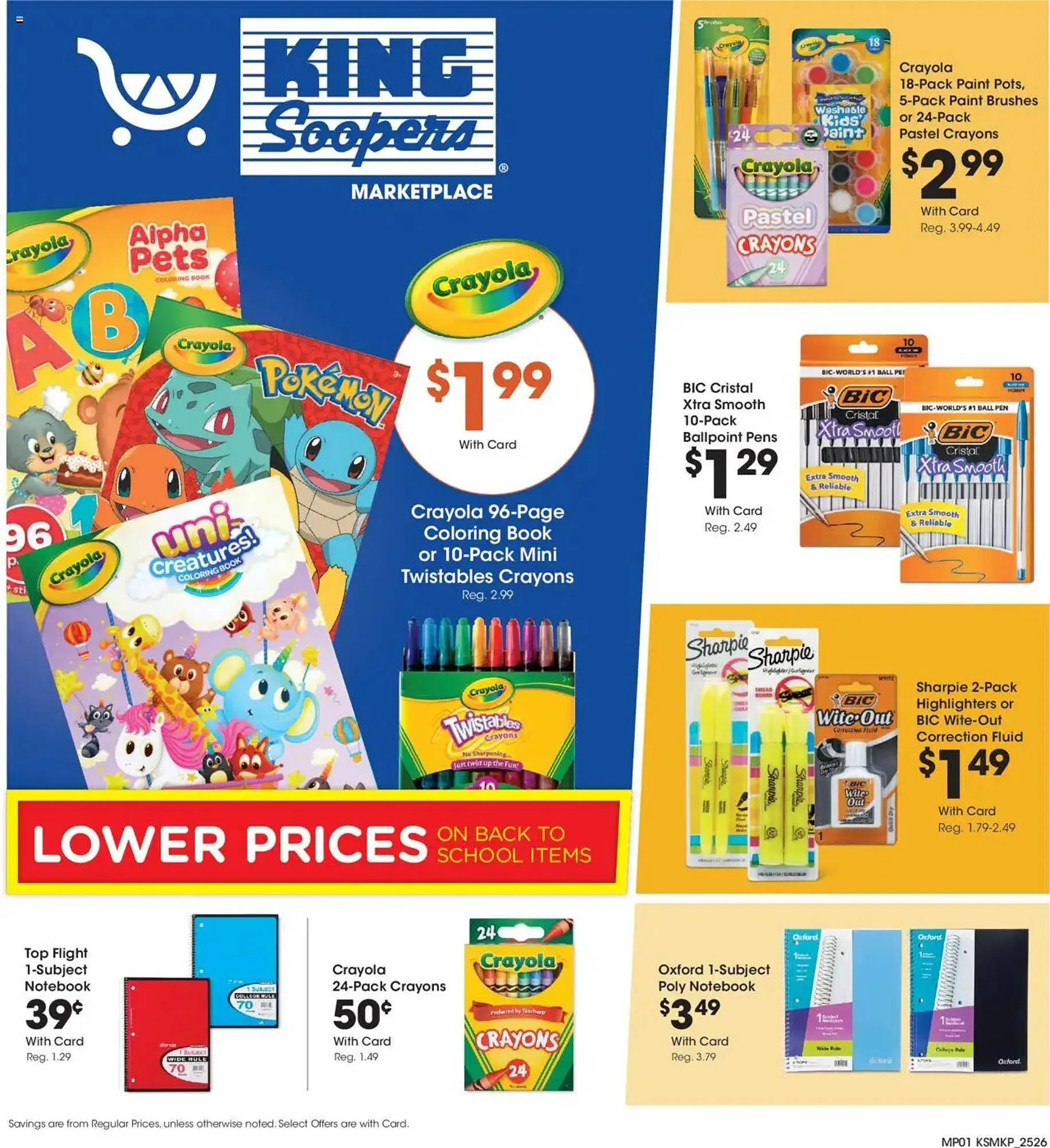 Weekly ad King Soopers Weekly Ad from July 30 to August 6 2025 - Page 1