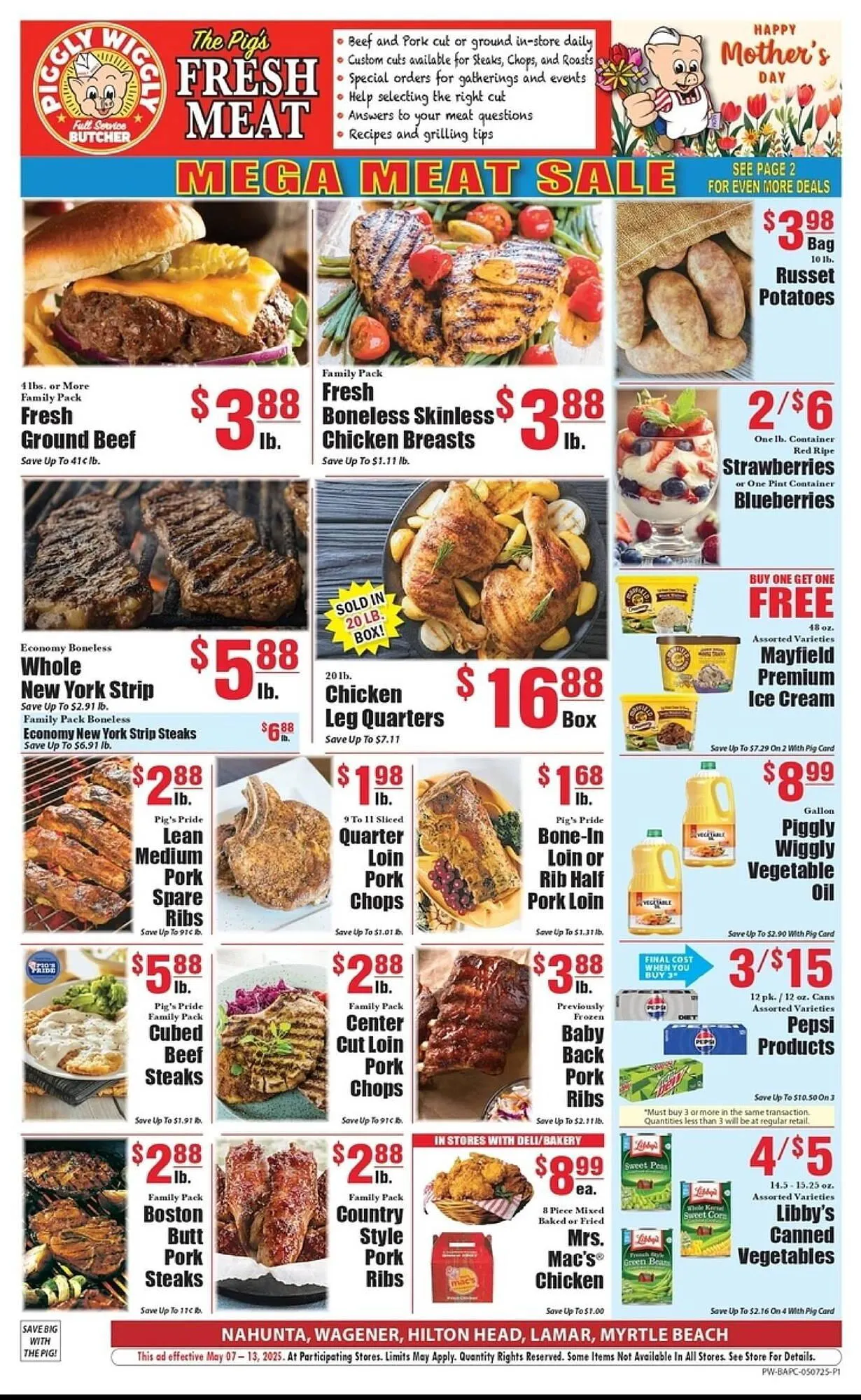 Piggly Wiggly Weekly Ad - 1