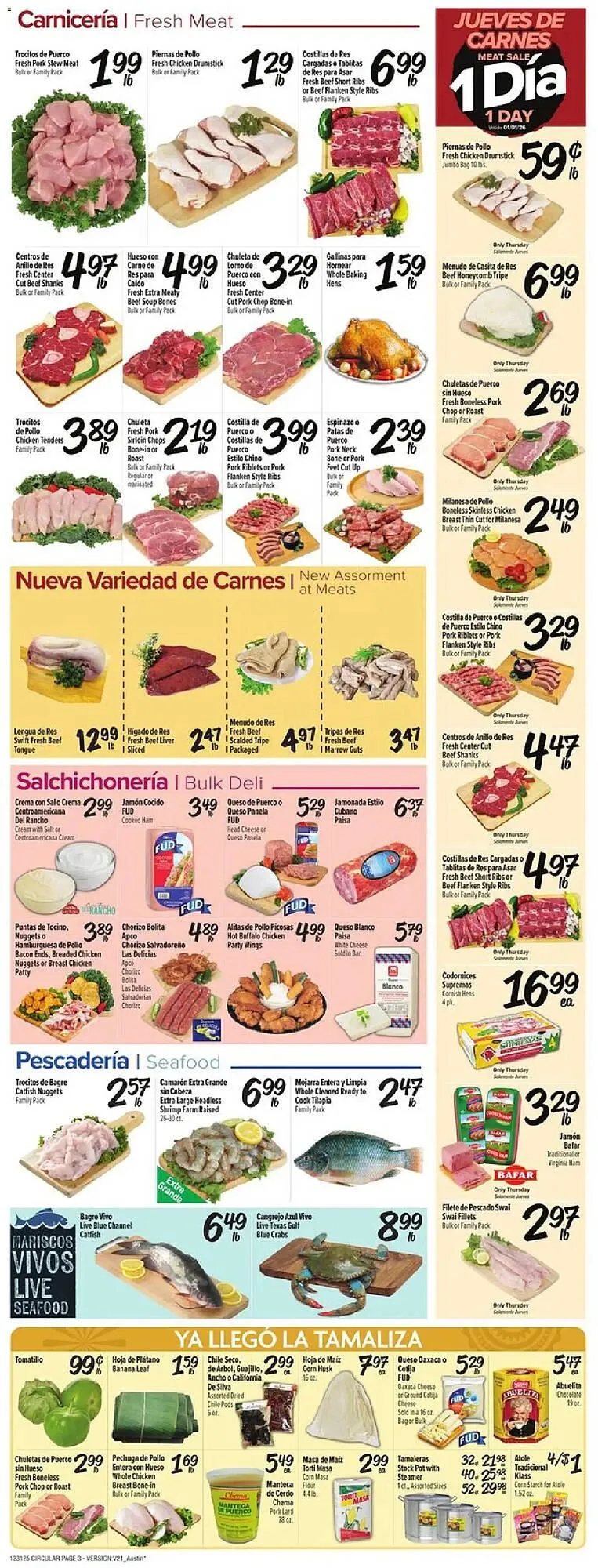 Weekly ad Fiesta Mart weekly ad from December 31 to January 6 2026 - Page 3