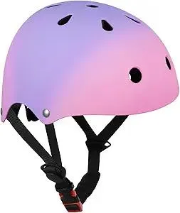 Kids Toddler Bike Helmet for Kids 3-5-8-14 Skateboard Helmet for Roller Skate Scooter Inline Skating Longboard Boys Girls Bicycle Helmet