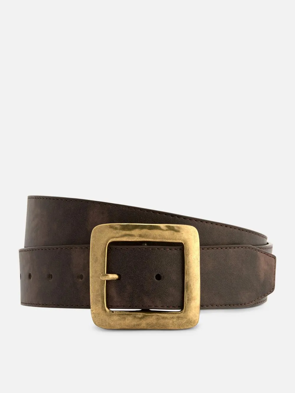 Antique Square Buckle Belt