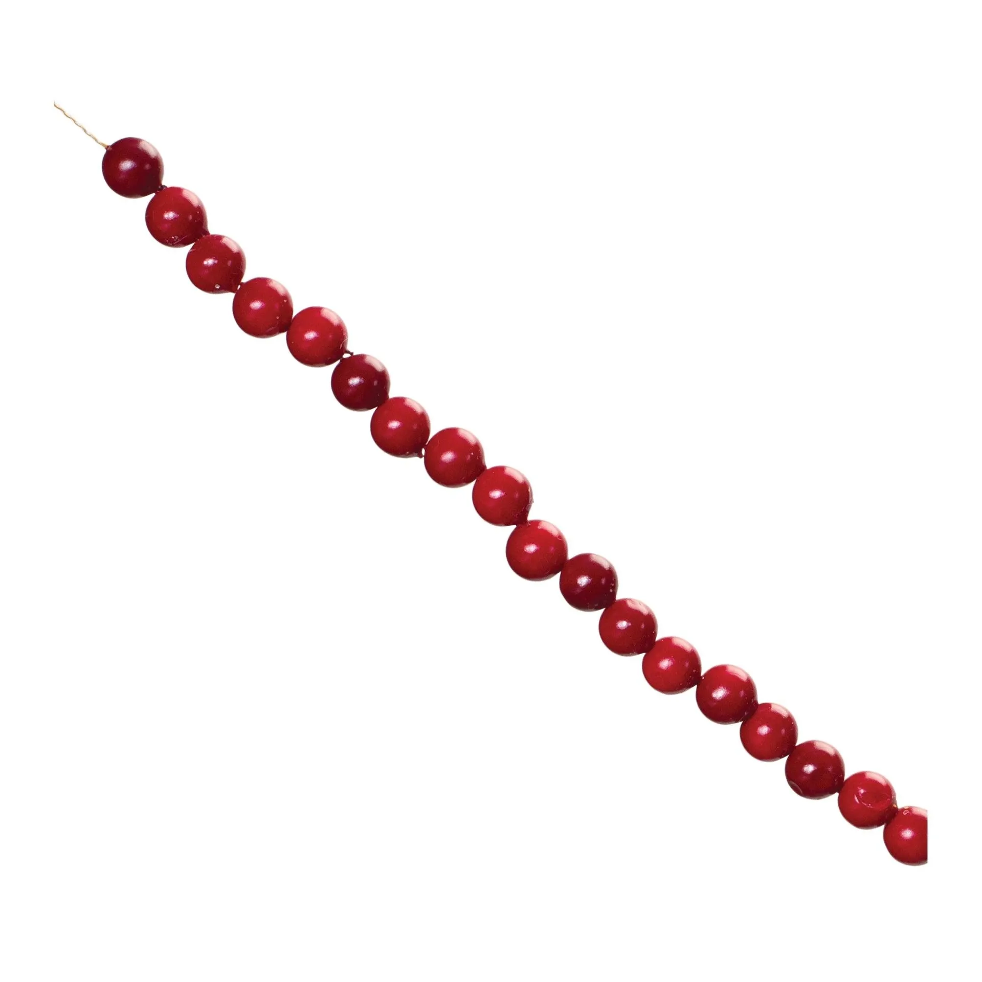 Cranberry String Garland, Set of 2