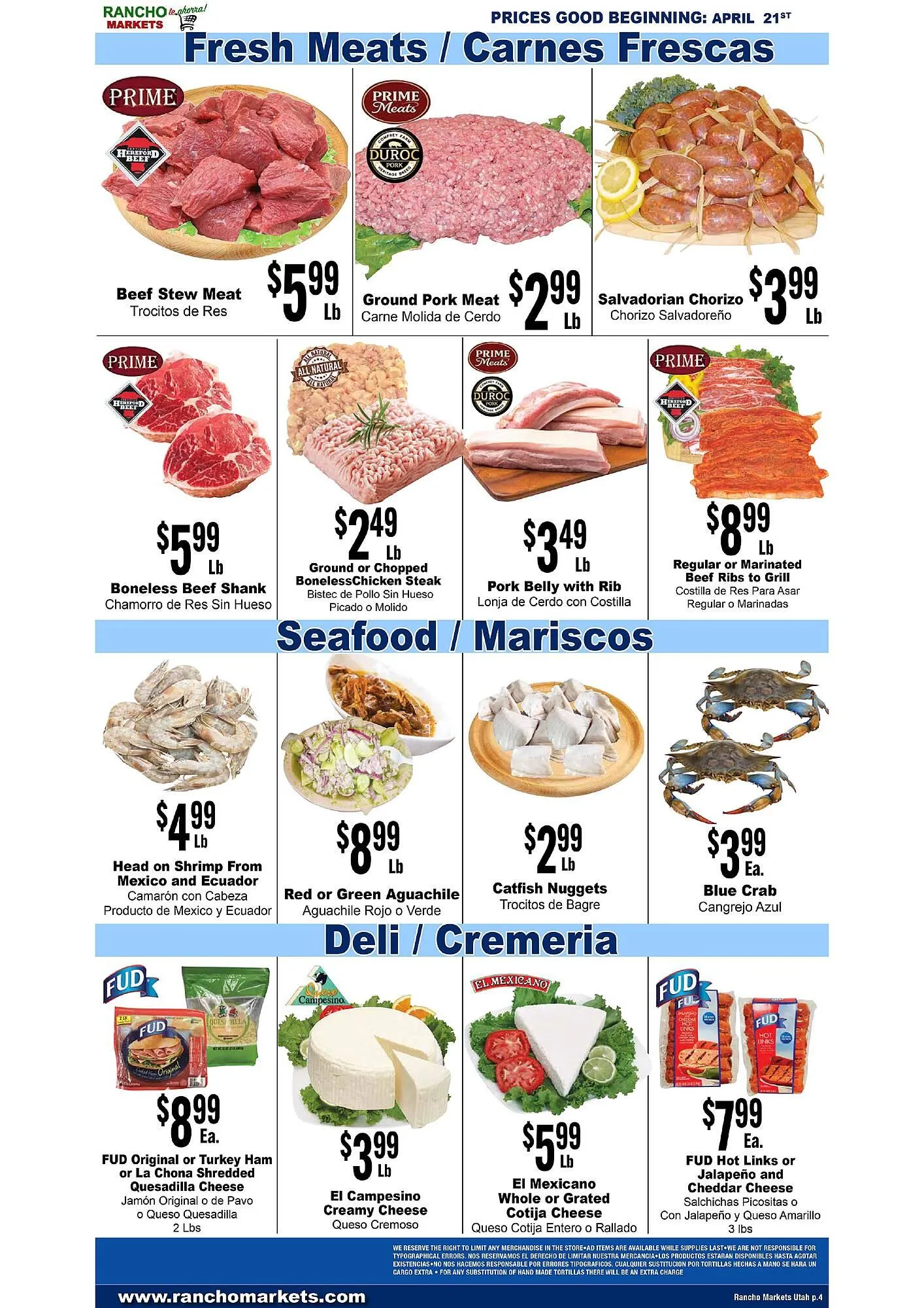 Weekly ad Rancho Markets weekly ad from April 21 to April 27 2026 - Page 4