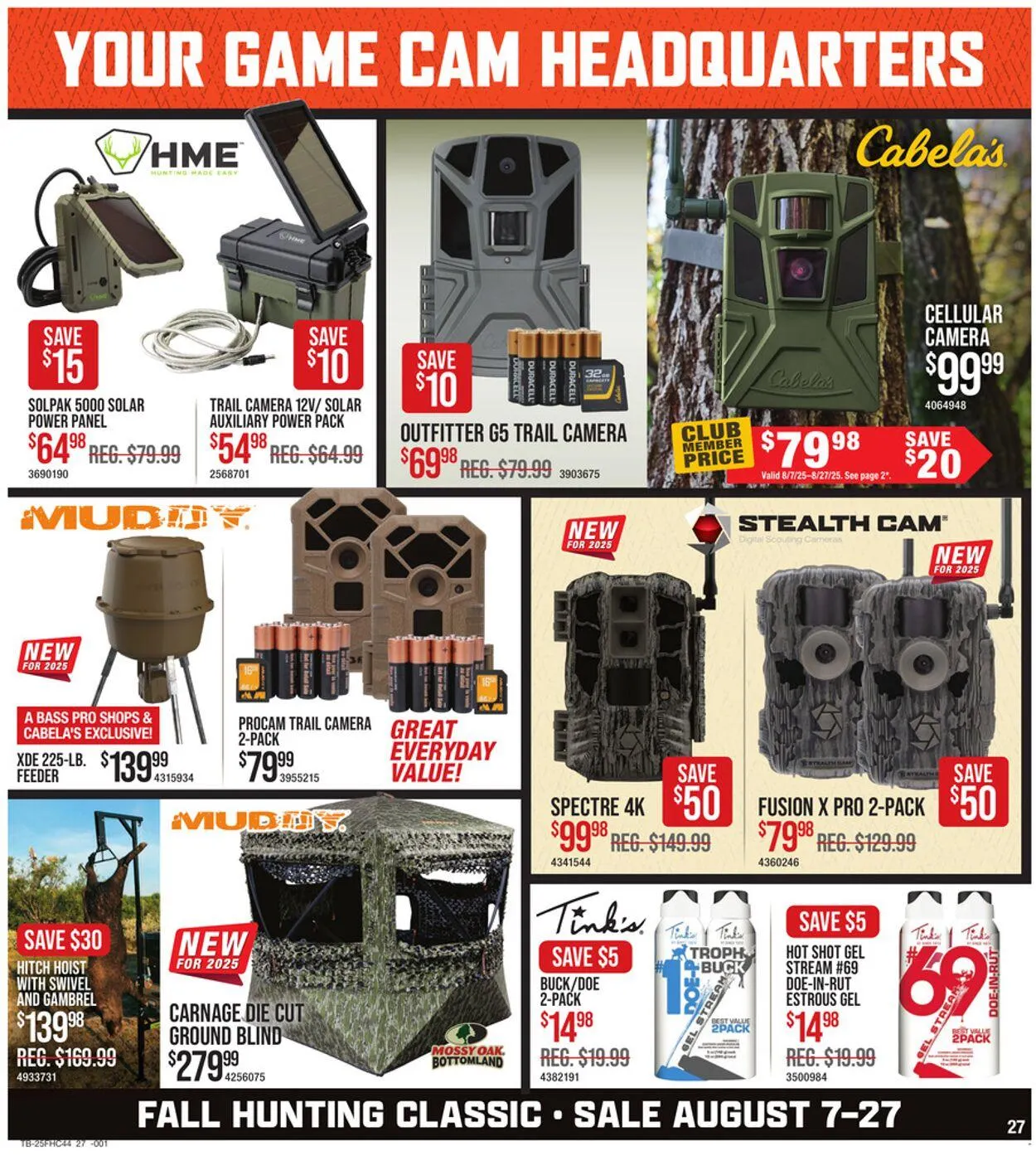 Weekly ad Cabela's Current weekly ad from August 7 to August 27 2025 - Page 27