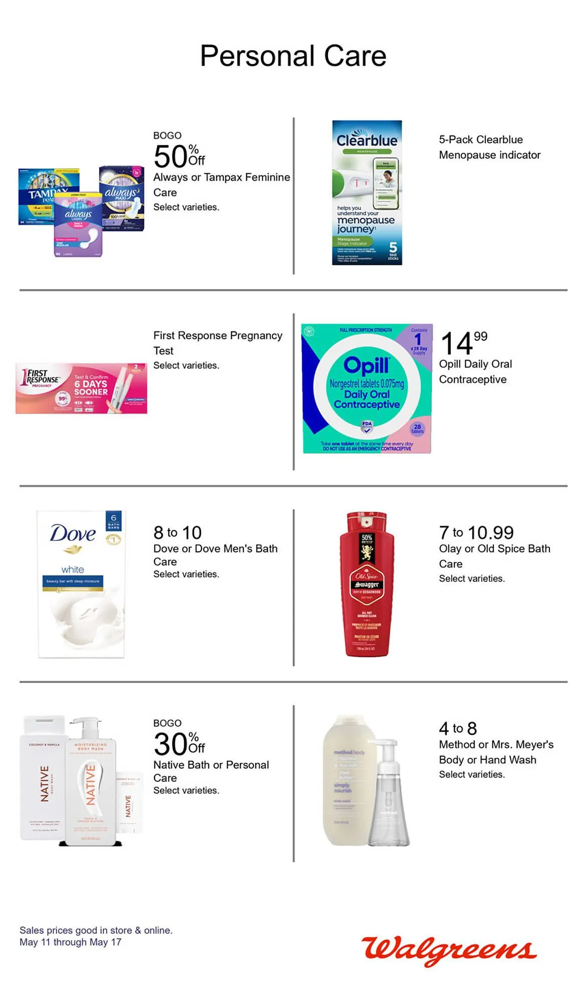 Weekly ad Walgreens Weekly Ad from May 11 to May 17 2025 - Page 17