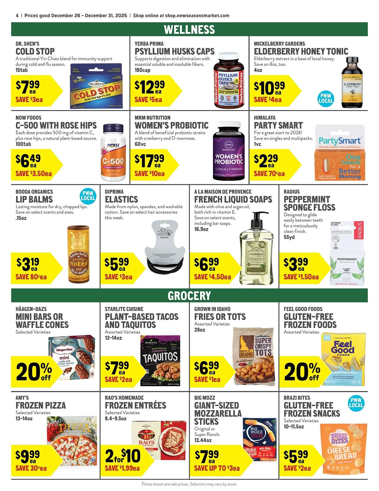 Weekly ad New Seasons Market weekly ad from December 26 to December 31 2025 - Page 4