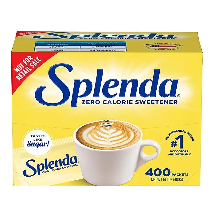 Splenda Artificial Sweeteners Packet,