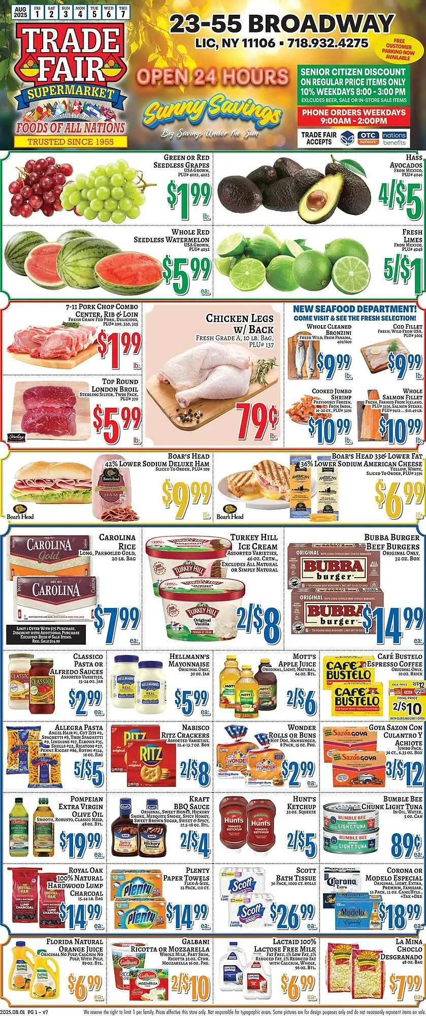 Trade Fair Supermarket Weekly Ad - 1