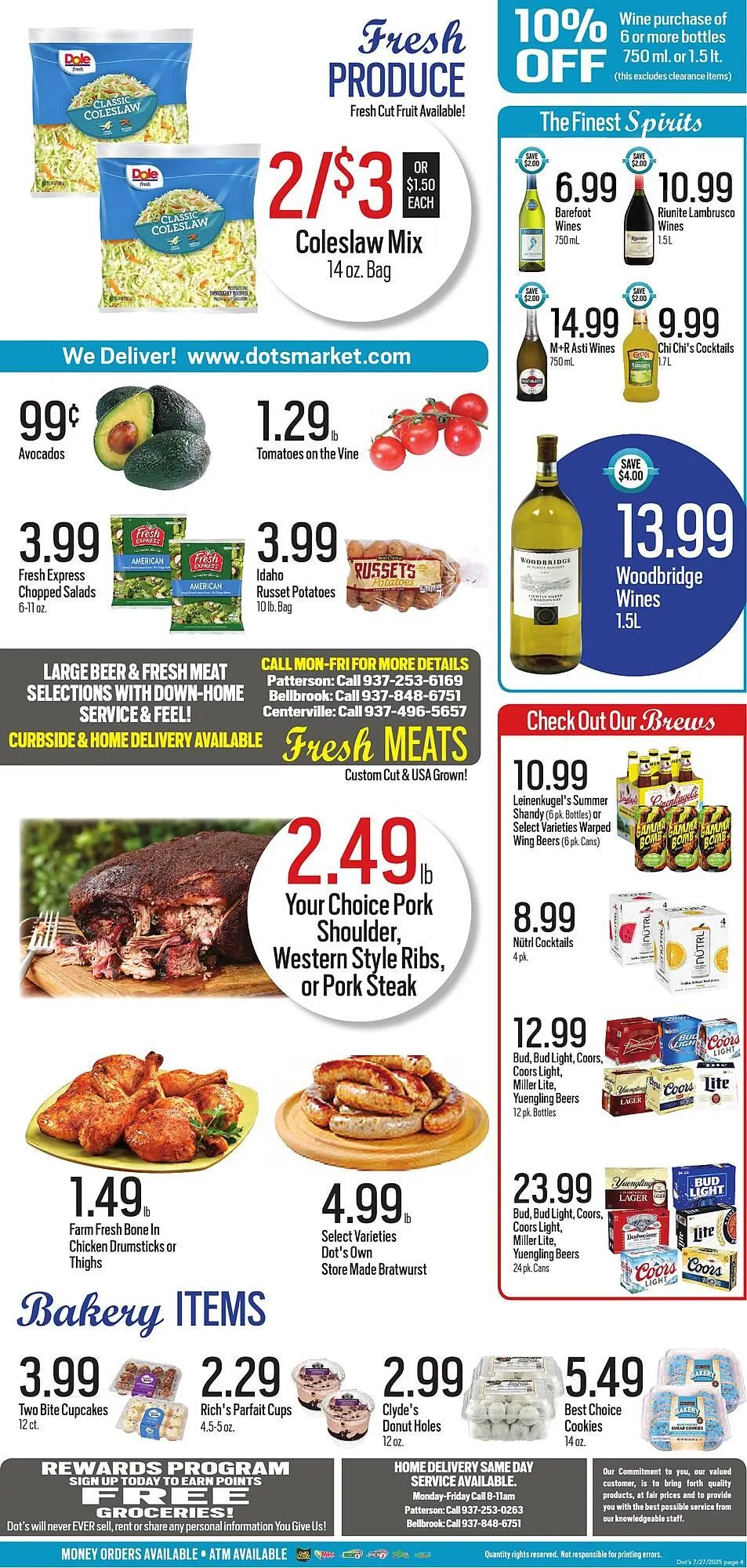 Weekly ad Dot's Market ad from July 28 to August 3 2025 - Page 4