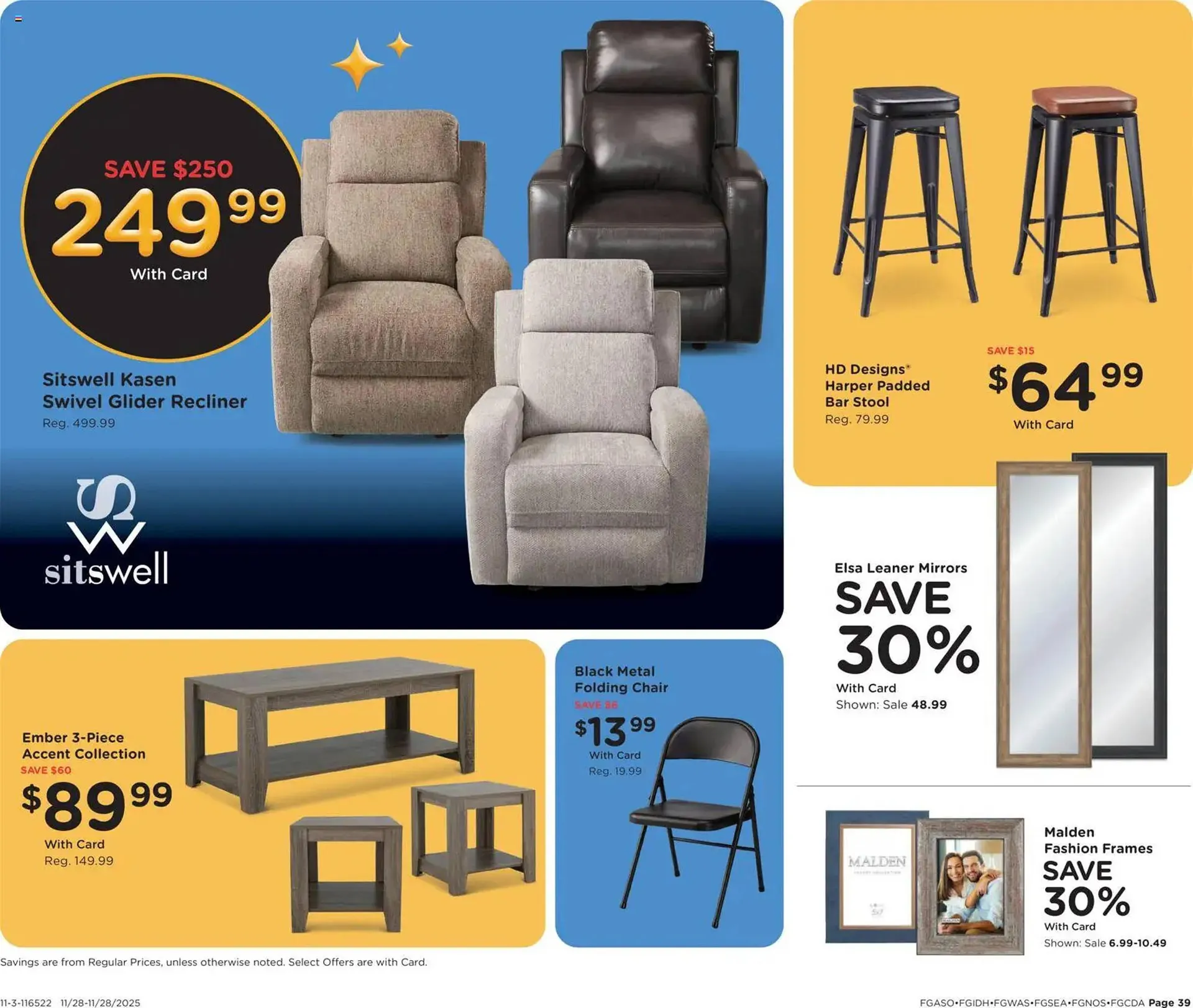 Weekly promotion Fred Meyer weekly ad spanning from November 12 to November 28 2025 - Page 40 for Catalogue 365