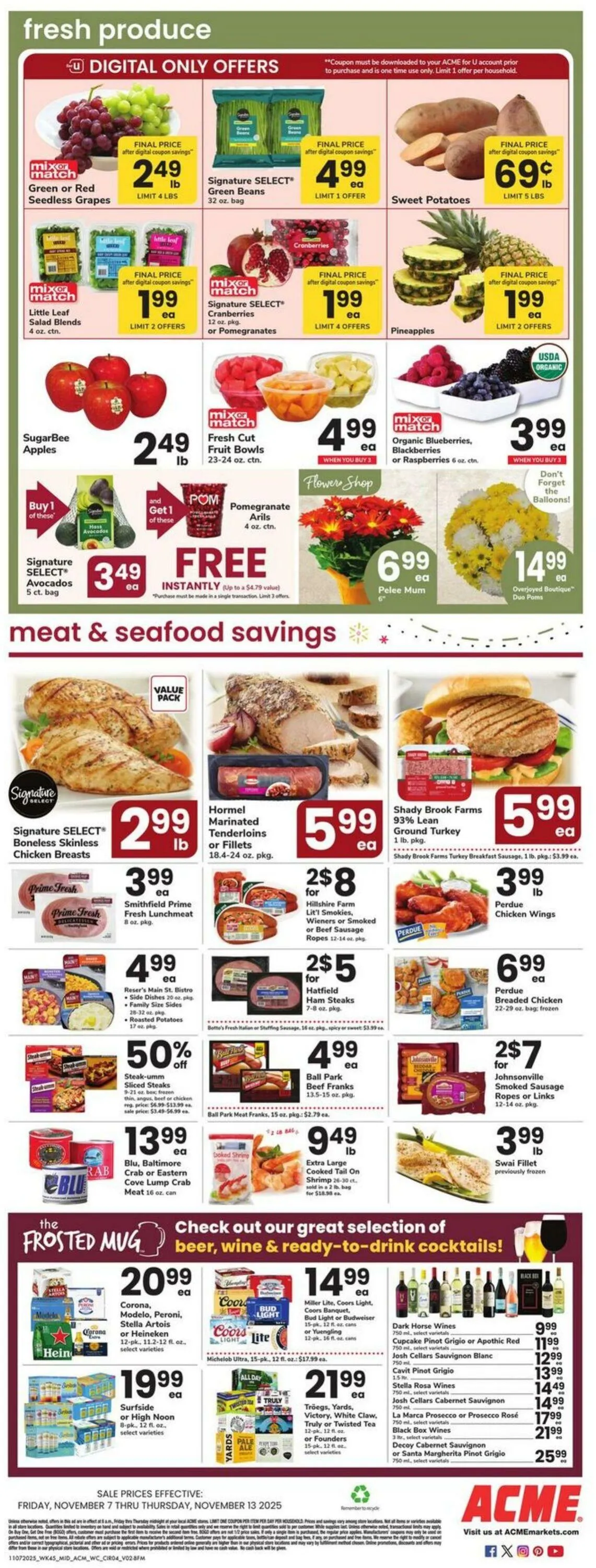 Catálogo de Acme Current weekly ad 7 de noviembre al 13 de noviembre 2025 - Página 3