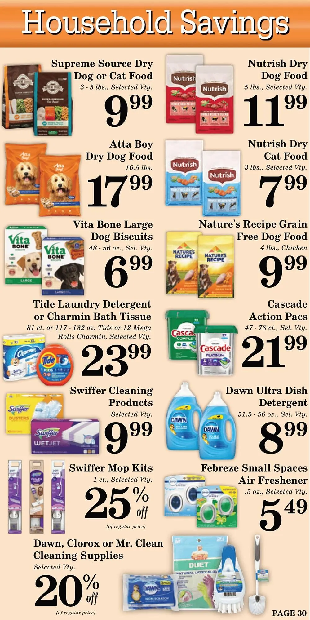 Weekly ad Harvest Foods weekly ad from March 4 to March 31 2026 - Page 31