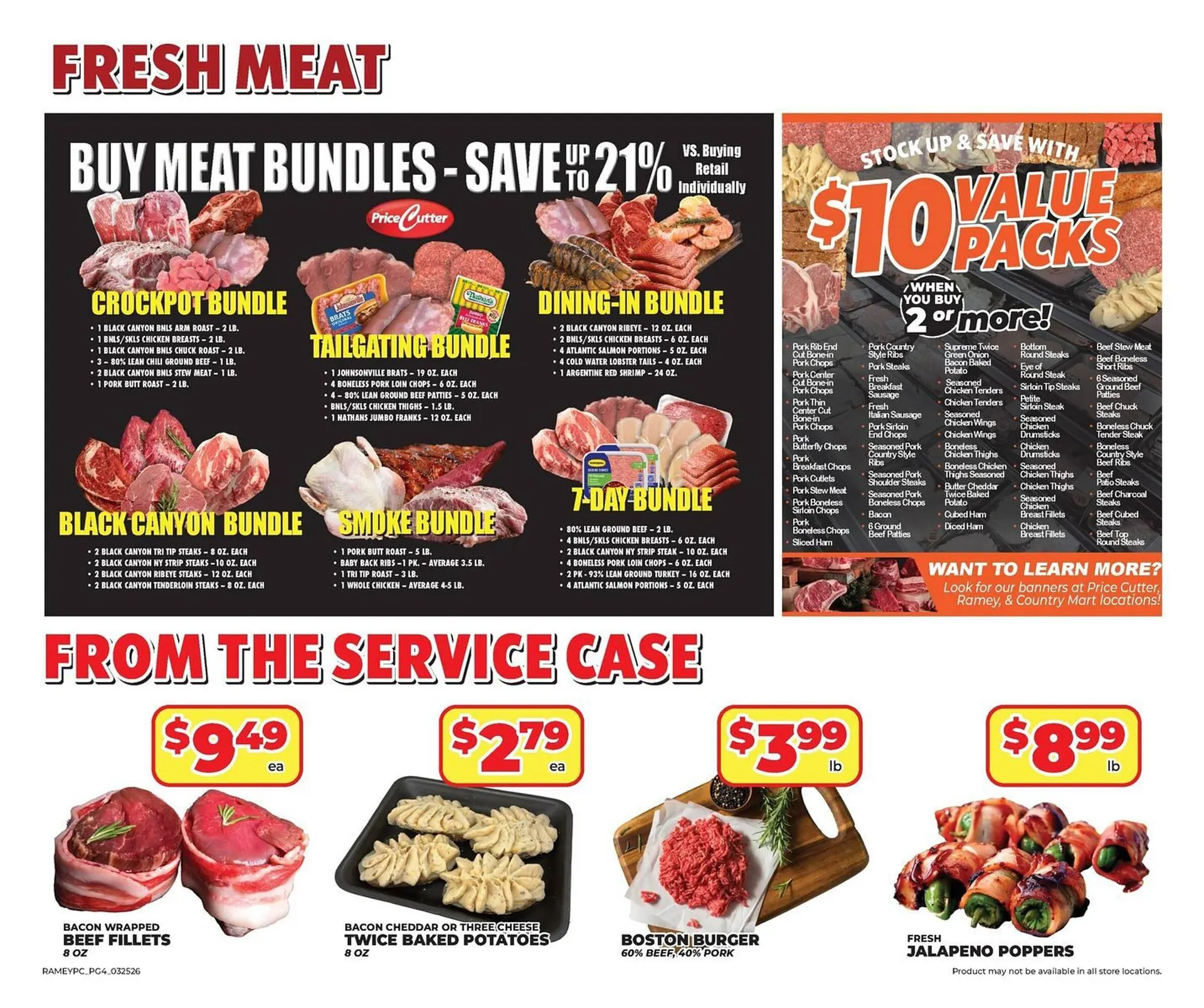 Weekly ad Price Cutter weekly ad from April 3 to April 28 2026 - Page 4