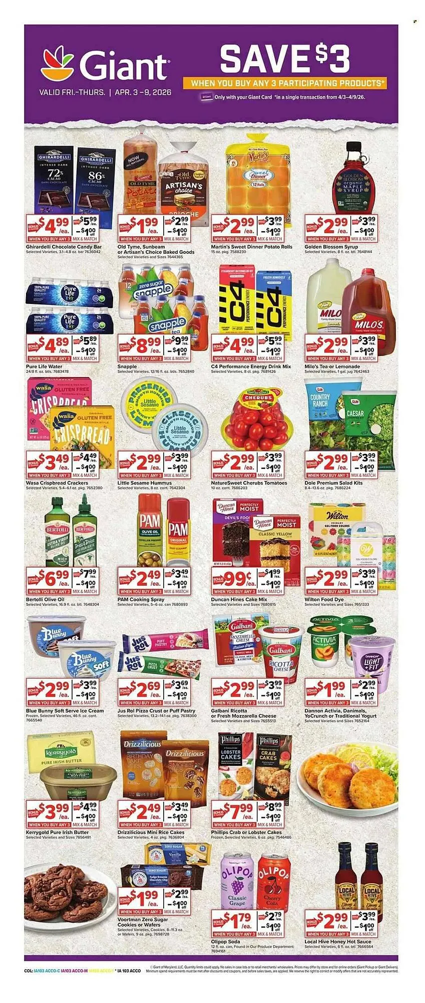 Weekly ad Giant Food weekly ad from April 3 to April 9 2026 - Page 8