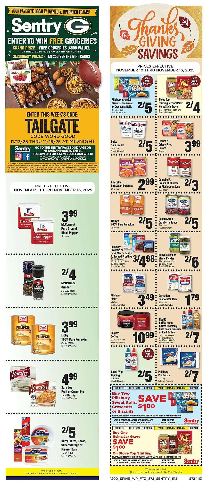 Weekly ad Sentry weekly ad from November 10 to November 16 2025 - Page 5