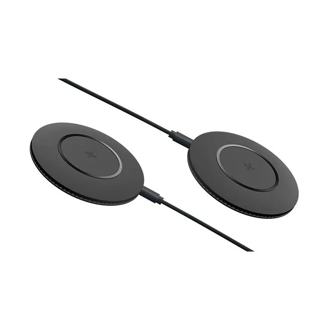 Tylt Shield 2 Pack Wireless Charging Pad Bundle