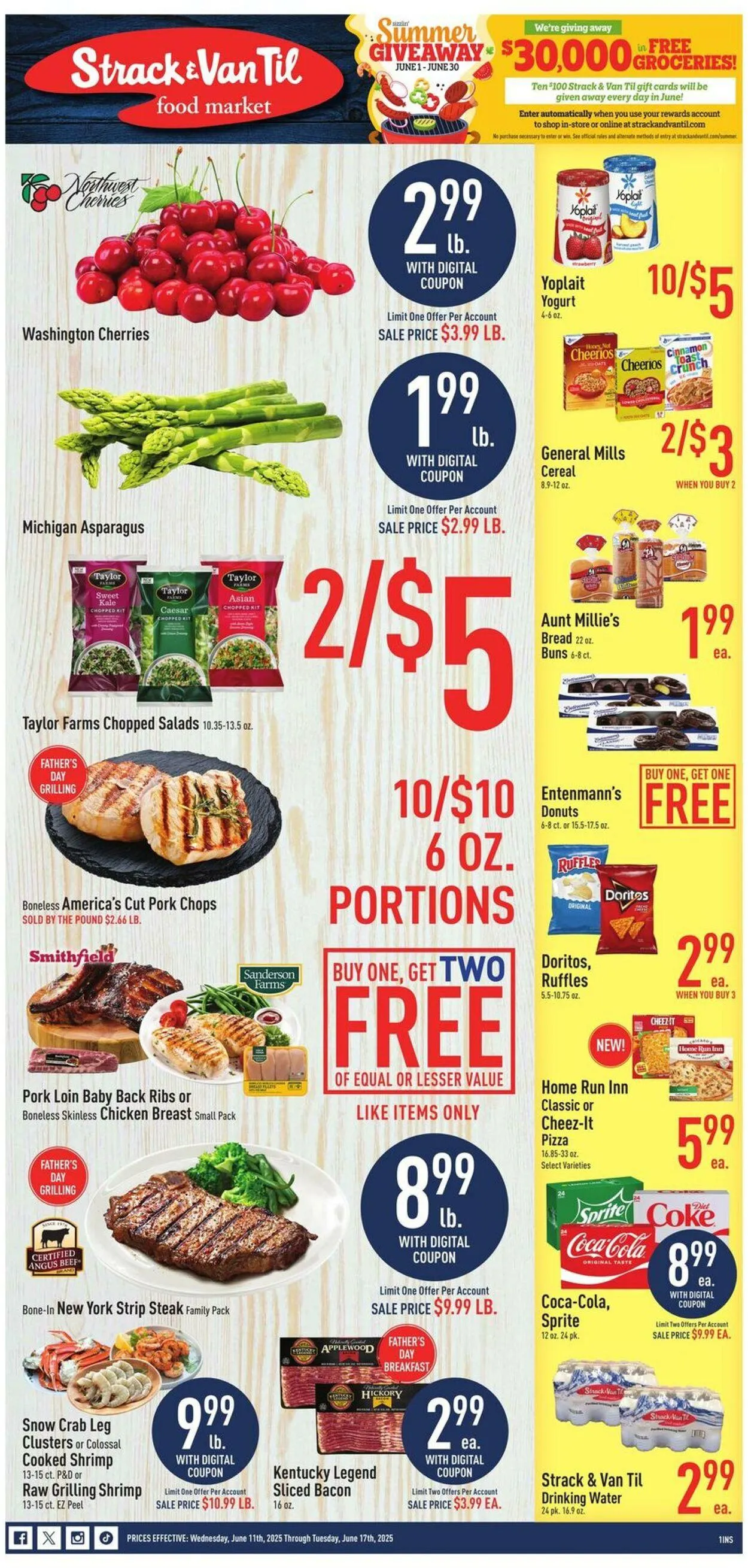 Catálogo de Strack & Van Til Current weekly ad 11 de junio al 17 de junio 2025 - Página 1