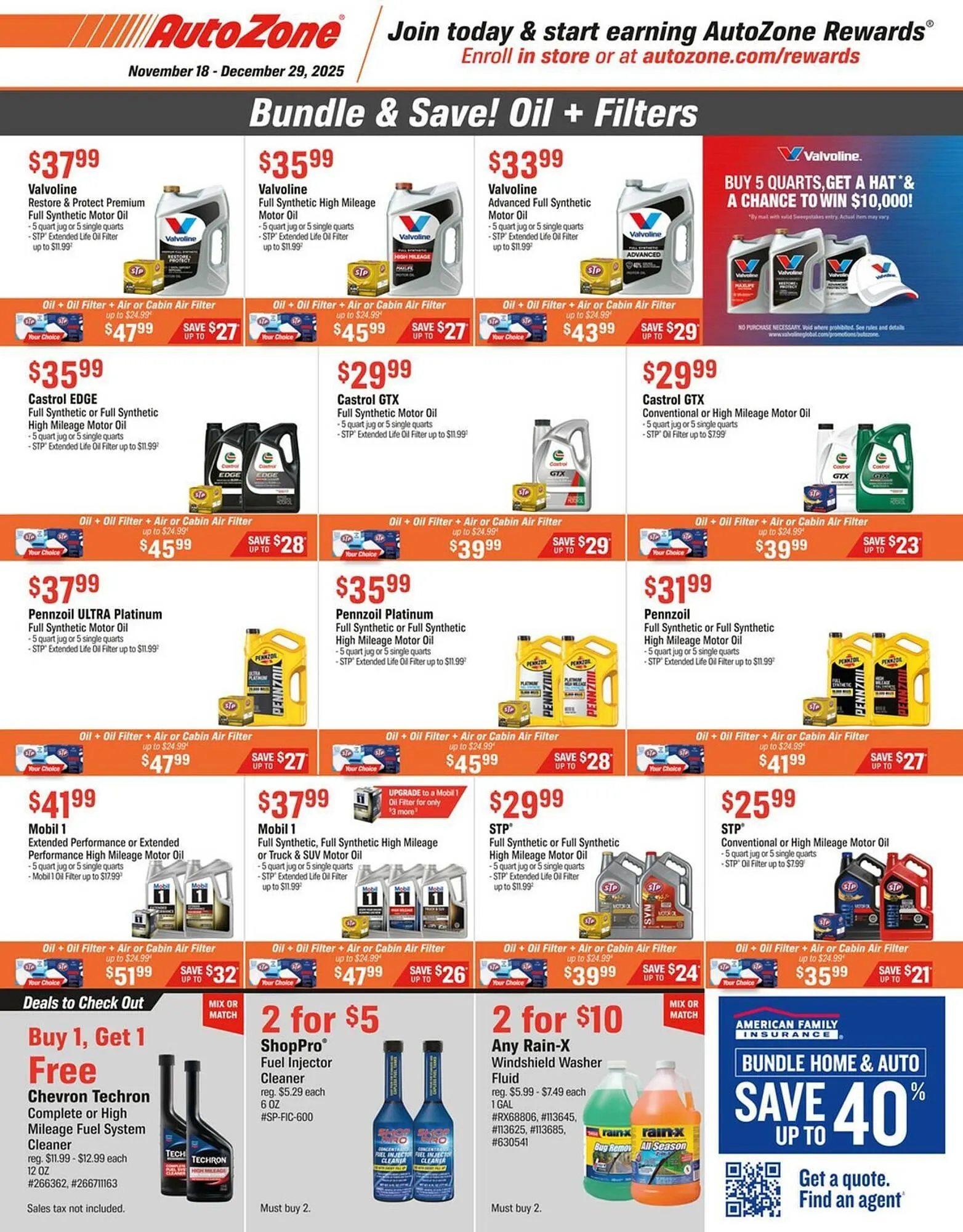 Weekly ad AutoZone weekly ad from November 18 to December 29 2025 - Page 1