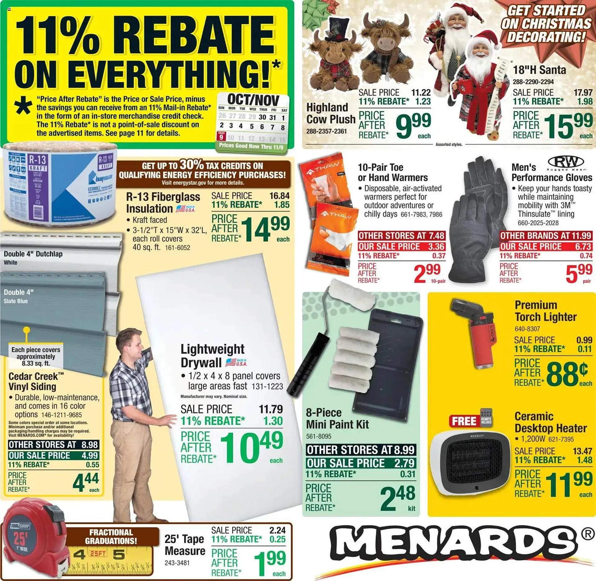 Menards weekly ad - 1