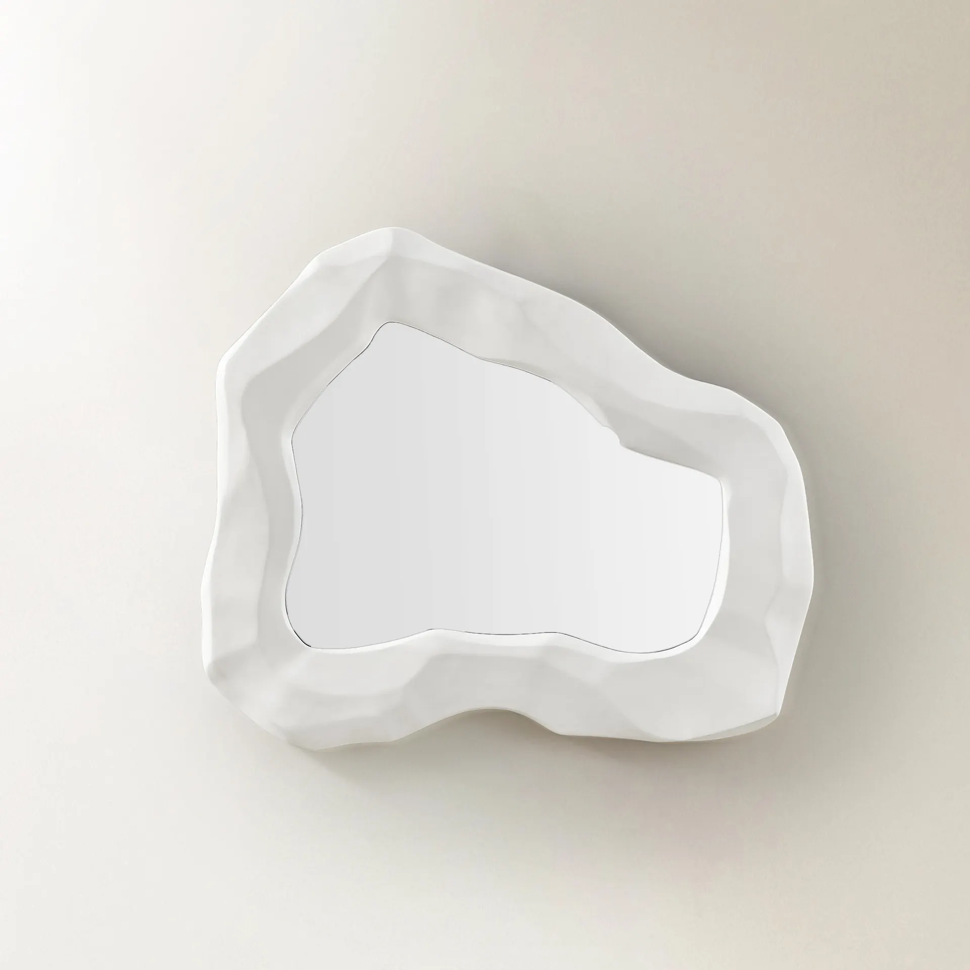 Islay Wall Mirror - White