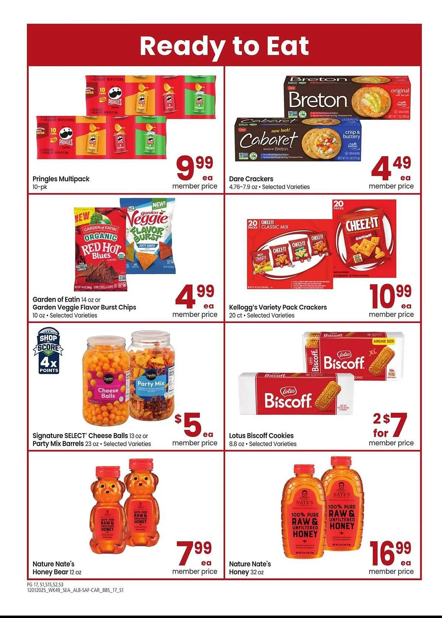 Weekly promotion Albertsons weekly ad spanning from December 1 to December 28 2025 - Page 17 for Catalogue 365