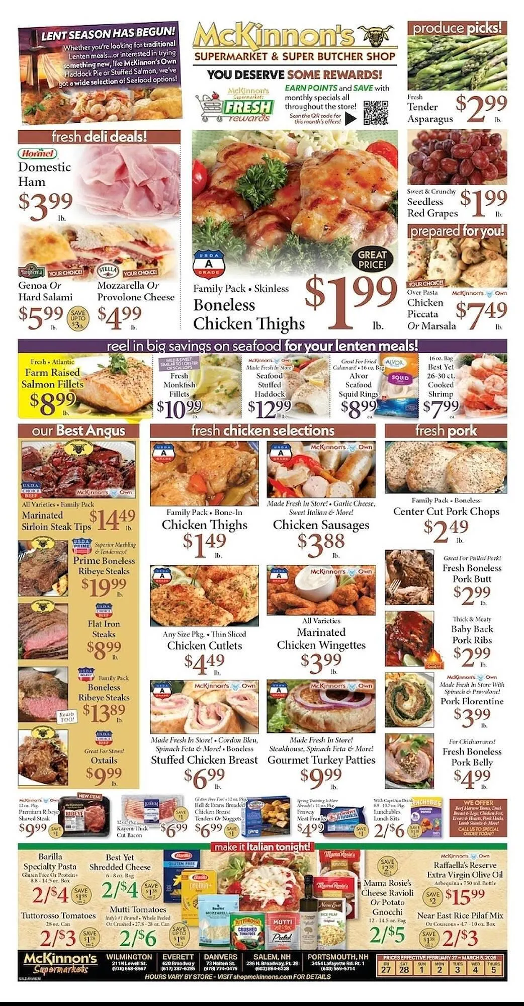 Weekly ad McKinnon's Supermarkets weekly ad from February 27 to March 5 2026 - Page 1