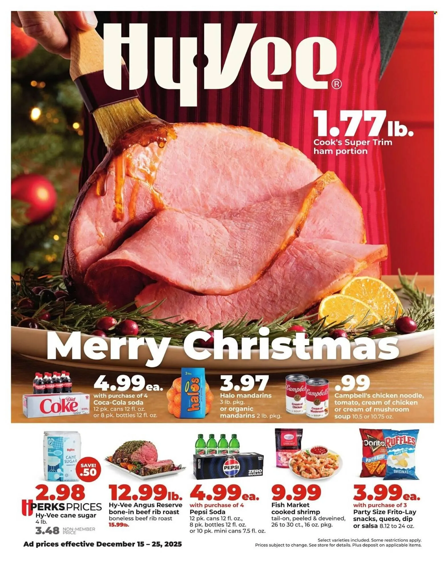 Weekly ad Hy-Vee weekly ad from December 15 to December 25 2025 - Page 1