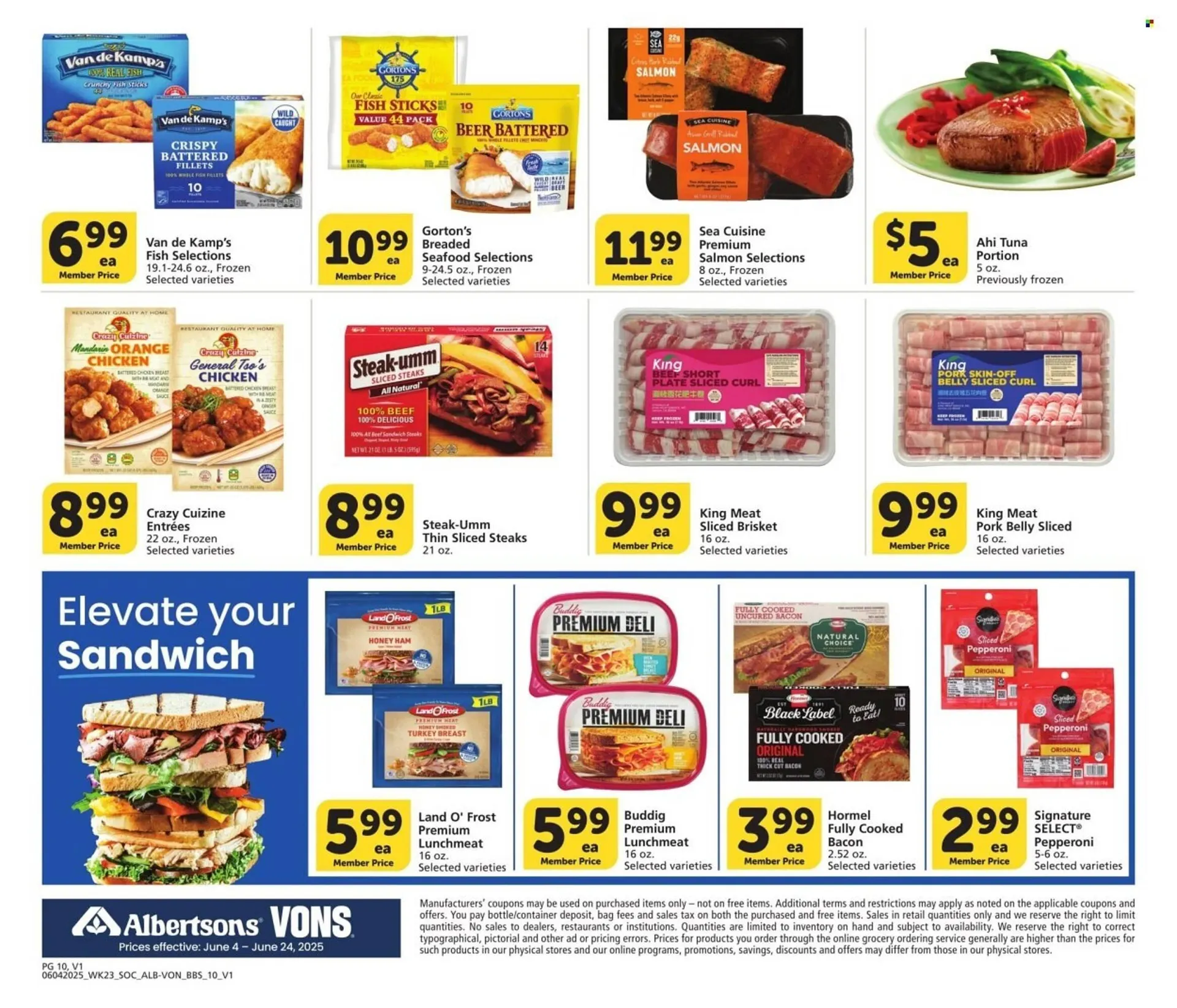 Weekly ad Albertsons Weekly Ad from June 4 to June 24 2025 - Page 10