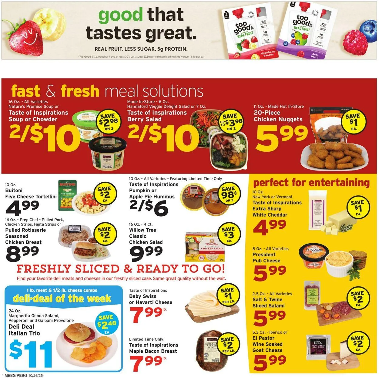 Weekly ad Hannaford Current weekly ad from October 26 to November 1 2025 - Page 4